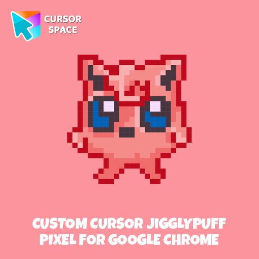 Custom Cursor Jigglypuff Pixel For Google Chrome