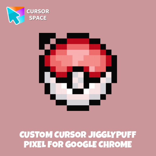 Custom Cursor Jigglypuff Pixel For Google Chrome